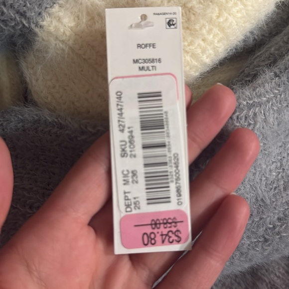 NWT Anna & Ava Shoulder Wrap (Sweater Style) - Picture 4 of 4